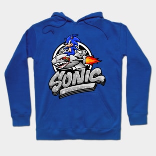 sonic fly Hoodie